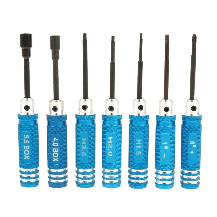 7PCS%20Screwdriver%20Set,%20Hex%20Screwdriver%20Car%20Screwdriver,%20RC%20Tool%20Kit%20-%20Image%202