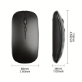 RGB Tablet Phone Computer Bluetooth Wireless Mouse Charging/Battery mouse Luminous 2.4G USB Wireless Mouse Portable Mouse. 