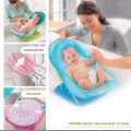 Foldable Newborn Bath Tub Baby Float Bath Mat Seat Antis kid new plastic folding baby bath seat bath chair bathtub for baby shower portable tanning bed net rack Bathing Net Bed Baby Shower Bath Pad. 