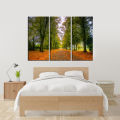 3D Wall Art High Quality Wood Framed Home Decor (3 feet) - Tree 3 Panel Wall Art. 