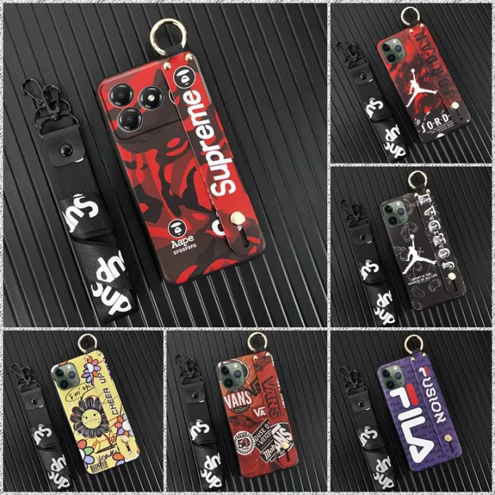 Durable%20Protective%20Phone%20Case%20For%20ZTE%20Blade%20A36%204G/Z2472%20Wristband%20Silicone%20Back%20Cover%20Wrist%20Strap%20Fashion%20Design%20Trendy%20-%20Image%206