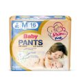 Mum & Me Baby Pants Diapers | Medium 16 Pcs. 