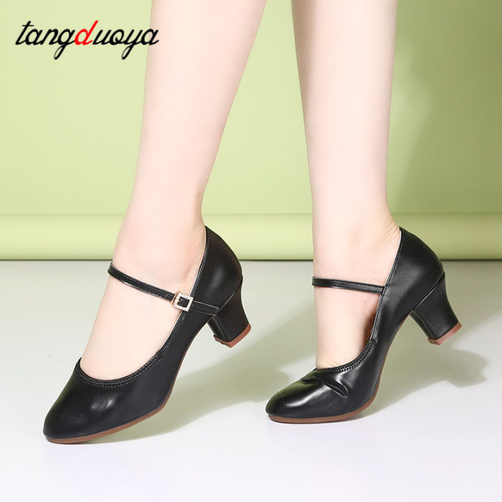 Dance Women Standard Shoes High Heel Ladies Girls Ballroom Soft Rubber Sole Modern Dance Salsa Professional Latin Shoes