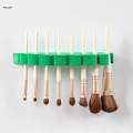 【Dream Sailing Store 】Makeup Brush Drying Rack Brush Holder Leaf Shape Stand Organizer for Brushes Countertop Vanity. 