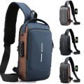 Multifunction Sling Bag, USB Charging Sport Sling Anti-Theft Shoulder Bags, Crossbody Bag For Walking, Gym, Sport, Hiking, Cycling, Travel, Outdoor And Daily Use. 
