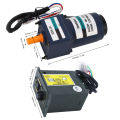 AC220V 1400RPM Geared Motor W/Controller Single Phase Gear Variable Speed Motor. 