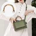DIY Handmade Detachable Bamboo Purse Handles With Buckle 15.5CM Bamboo Bag Handles Handbag Band Handle Handbags. 