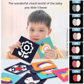 Baby Visual Stimulus Card Kids Sensory High Contrast Vision Development Flash Cards Enlightenment Early Learning Toy. 