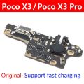 Charger Board PCB Flex For Xiaomi POCO X3 NFC Global Version / Poco X3 Pro USB Port Connector Dock Charging Cable. 