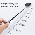 MC-3870 30W Built-in Retractable Cable Digital Display 10000mAh Power Bank. 