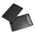 New USB 3.0/2.0 5Gbps 2.5inch Hdd Case SATA External Closure HDD Hard Disk Case Box for PC External Hard Drive Case. 
