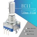 5PCS 5Pin with Push Button 20 Position Digital Potentiometer Coding Switch Rotary Encoder EC11. 