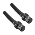 2X Gas Fuel Tank Cap Valve Vent Breather Hose Tube for ATV PIT Dirt Bike Color:Black. 