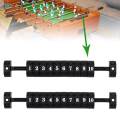 2x Universal Foosball Counter Scoring Units Score Keepers Standard Foosball Tables Football Machine. 