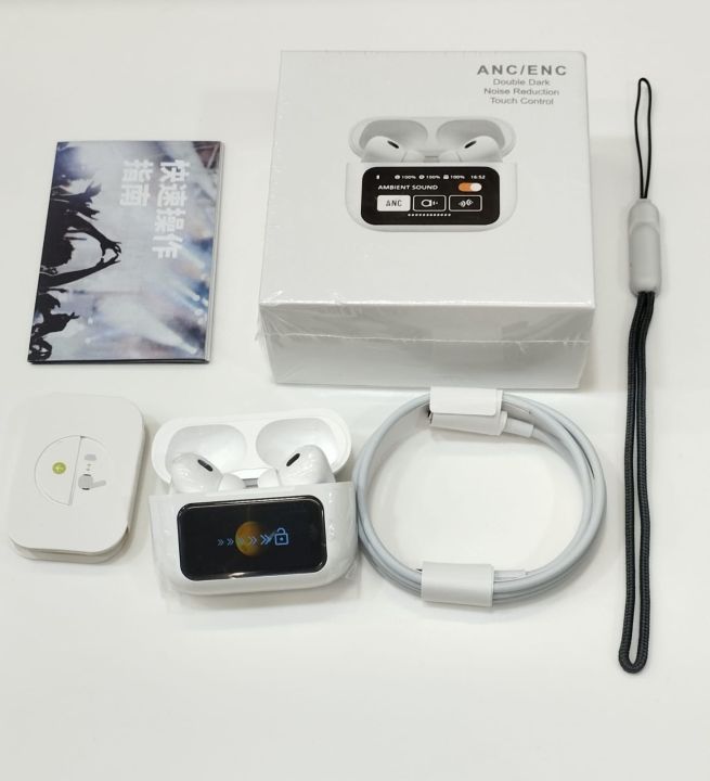 New%20Intelligent%20Touch%20Screen%20ANC/ENC%20Airpod%20Pro%202nd%20Gen%20Special%20Edition%20high%20quality%20AAA%20grade%20all%20smart%20dives%20supported%20TWS%20airpods%202gen%20-%20Image%203