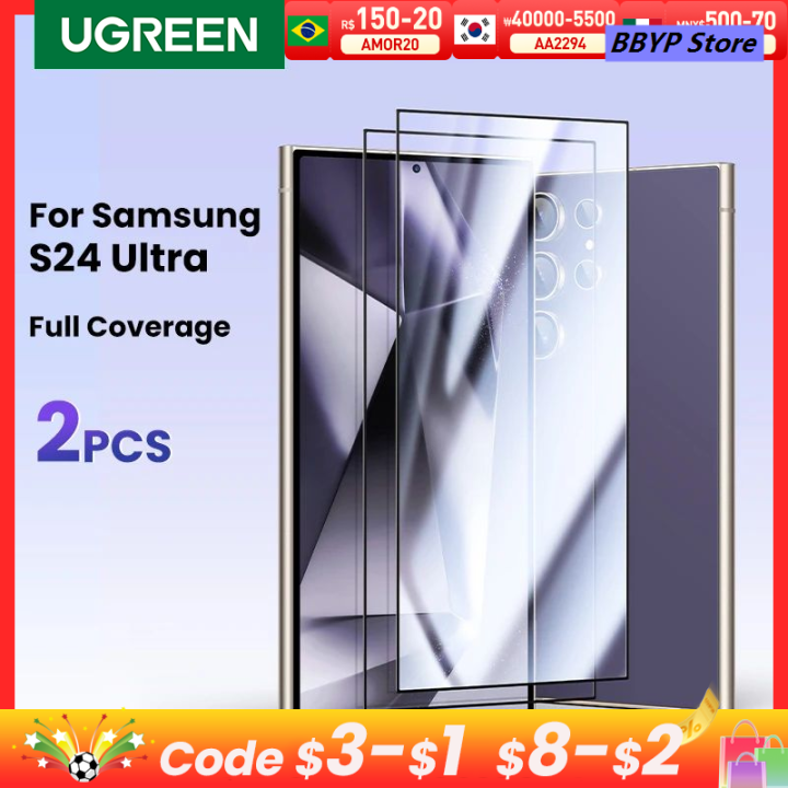 BBYP%20UGREEN%20for%20Samsung%20Galaxy%20S24%20Ultra%20Glass%20Screen%20Protector%20Affordable%20Film%20for%20Samsung%20S24%20Ultra%20Protective%20Film%20HD%20Protectors%20-%20Image%202