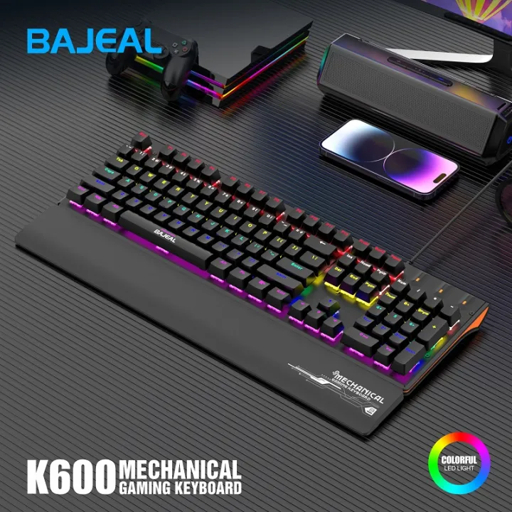 BAJEAL%20K600%20Gaming%20Keyboard%20Wired%20Mechanical%20Keyboard%20with%20Palm%20Rest%20Wrist%20Rest%20Pad%20-%20Image%206