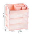 Cosmetic Storage Box Plastic Storage Rack Dressing Table Storage Rack Transparent Drawer Jewelry Box Desktop Finishing Box. 