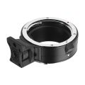 Commlite CM-EF-EOS R Lens Mount Adapter Electronic Auto Focus Mount Adapter with IS Function Aperture Control for Canon EF/EF Lens to Fit for Canon EOS R RF ount Full Frame Camera. 
