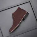 【ALLGOOD】Shoes Man Spring New Fashion Casual Men Ankle Chelsea Boots Male Shoes Cow Suede Leather Slip On Motorcycle Man Bootgy6. 