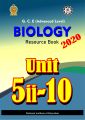 Advanced Level Biology Resource Book Unit 5ii - 10 English Medium - Color Print. 
