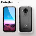 CasingLee for Nokia 5.4 Case Protector Rugged Shield Silicone Hard armor Back Cover for Nokia5.4 case cover. 