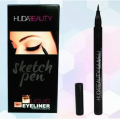 All in One Beauty Kit ,Huda Beauty 5in1 Matte Finish Lipstick + Huda Beauty Sketch Pen Waterproof Liquid Eye Liner Pencil + Huda Beauty Eyebrow Pencil + Good Luck sweet strawberry lip balm + Water Proof Mascara /Dulhan Mascara Black With Mirror. 