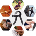 1Pc Hand Gripper Adjustable Resistance Automatic Counting Non-Slip Hand Grip Strength Trainer Fingers Wrist Forearm Exerciser Workout Gear Home Gym Exercise Equipment. 