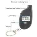 LCD Digital Tire Pressure Gauge: Auto Car Motorcycle Tire Safety Alarm Tester Meter, Portable Maintenance Tool. 