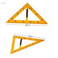 2x Large Mathematics Teaching Ruler with Detachable Handle Triangle Rulers. 