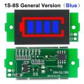 1-8S 1S/2S/3S/4S Single 3.7V Lithium Battery Capacity Indicator Module 4.2V Display Electric Vehicle Battery Power Tester Li-ion. 