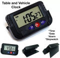 BadgeCar Dash Board and Home Table Clock Digital Clock Examination Use Clock Alarm Clock Stop Watch Date Sport Clock. 