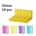 PLASTIC HAIR ROLLERS SET OF 10 ( L ). 