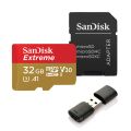 】 SanDisk Extreme/Ultra SD 128GB 32GB 256GB 400GB Memory Card 64 GB Micro SD Card SD/TF Flash MicroSD U1/U3. 