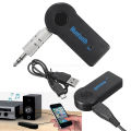 Wireless Bluetooth AUX 3.5mm Jack Stereo Music Home Car Audio Receiver-Adapter Rechargeable. 