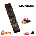 Innovex LED/LCD TV Remote Controller AD1497 & Free Batteries. 