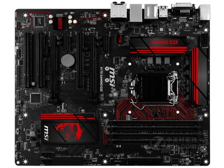 MSI H170 GAMING M3 Motherboard Intel H170 LGA 1151 DDR4 64GB ATX