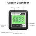 Levelling Instrument Protractor Angle Gauge Digital Inclinometer Goniometer Level Gauge. 