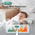 AiQUE Handheld Portable Nebulizer for Babies Kids Adults Silent Steam Nasal Aspirator Humidifier Inhaler Tools Nebulizer Asthma. 