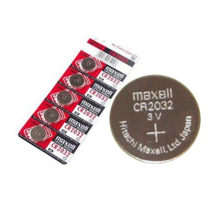 1pcs Maxell CR2032 3V Lithium 2032 Coin Battery CMOS Batter Lithium Battery