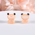 Funny Micro Landscape Mini Glow Frogs Cute Glow At Dark Luminous Frog Ornaments Small Garden Frogs Miniatures Fish. 