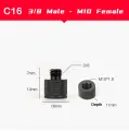 【KAMDSS015】3/8" male to adapter for Tripod Arm Photography. 