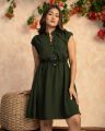 Zara Mini Dress Women's Fashion Elegant Simple Style Clothing. 