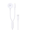 DUDAO A12Max 2 in 1 iWatch Wireless Charging Cable & iPhone Data Cable Type C. 
