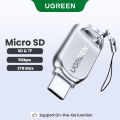 UGREEN USB C Card Reader TF Micro SD Type C 3.1 OTG Memory Card Reader Adapter for Samsung Huawei MacBook Micro SD Card Reader. 