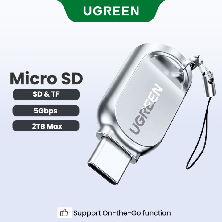 UGREEN USB C Card Reader TF Micro SD Type C 3.1 OTG Memory Card Reader Adapter for Samsung Huawei MacBook Micro SD Card Reader