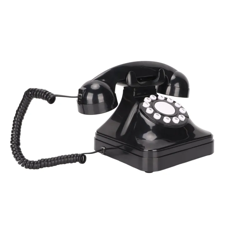Classic%20Retro%20Black%20Telephone%20Dialer%20With%20Smart%20Voice%20Chip%20For%20Landline%20-%20Image%202