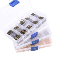 DIY Jewellery Accessories Set In 10 Compartments,jewellery Making Set For DIY Jewellery Making. 