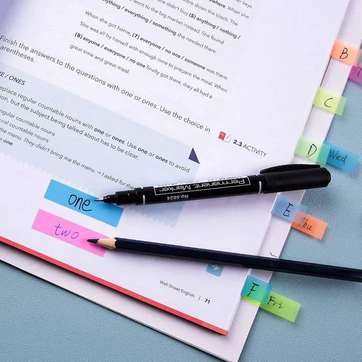 Sticky%20Note%20Flags,300%20Pcs%20Total,Pack%20of%205%20Color%20Tabs,Strip%20Tabs%20-%20Image%209