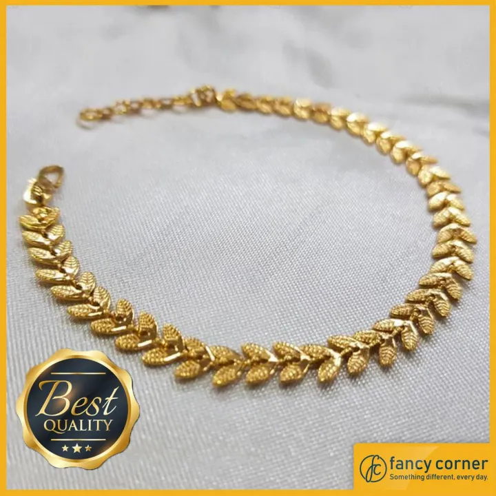Gold%20bracelet%20Fashion%20Fashionable%20and%20Stylish%20Design%20Gold%20Plated%20Guarantee%20bracelet%20for%20Women%20-%20Image%202
